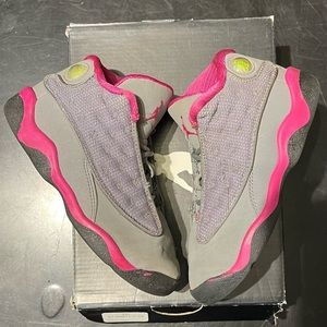 2013 Jordan Retro 13 grey/pink Sz 10c